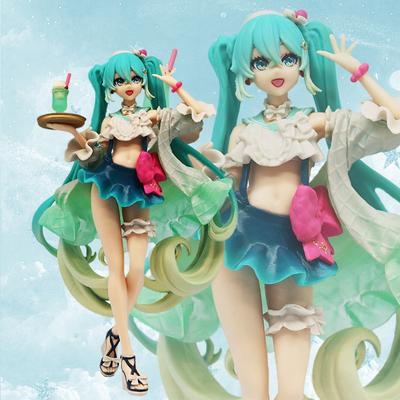 Hatsune Miku Irresistible Dessert Series Figure Cream Soda Action Figurine Anime Pvc Model Doll Toys Xmas Gift
