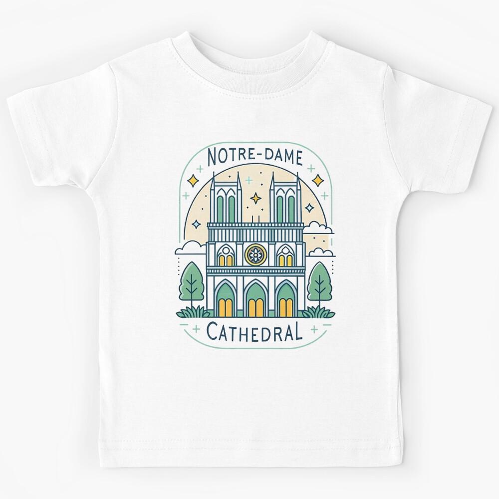 Notre-Dame Cathedral Kids T-Shirt 170