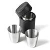 Cup Mug Mini Drinkware Glass Tiki Outdoor Travel Gifts Personalized Cups Kitchen Practical Steel Dining. Whiskey Pcs/set 4 Bar