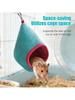 Hangable Hamster Hammock Cage Accessory Small Pet Squirrel Hammock For Enrichment Relaxing Sleeping Indoor Outdoor Tiny Pet