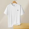 Dibenze Men's Plus Size Cotton Blend Short-Sleeve T-Shirt