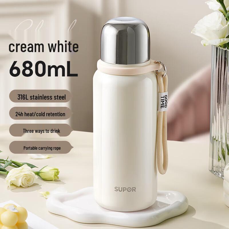 Supor 316L Stainless Steel Insulated Mug