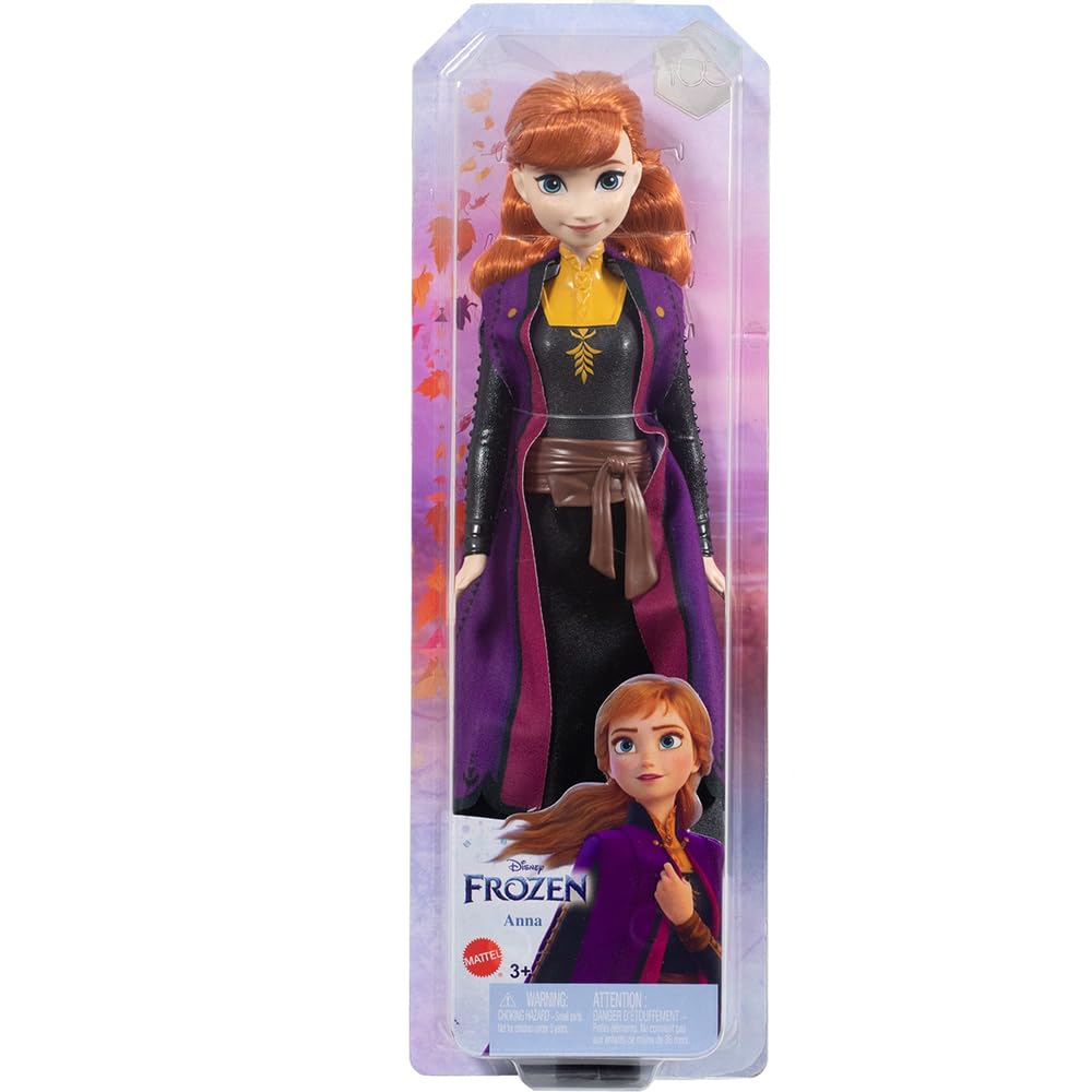 MATTEL Anna 100th Anniversary Years Old and HLW50 Disney/Frozen (Doll 2) [Disney Celebration] [Dress-up Doll] [3 Up]