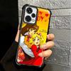 Candy 90s Cartoon Plating Phone Case For Xiaomi Redmi Note 14 15 Pro Plus 13 12 11 11S 11T 10 9S 9 5G Anti-Fall Airabag Cover