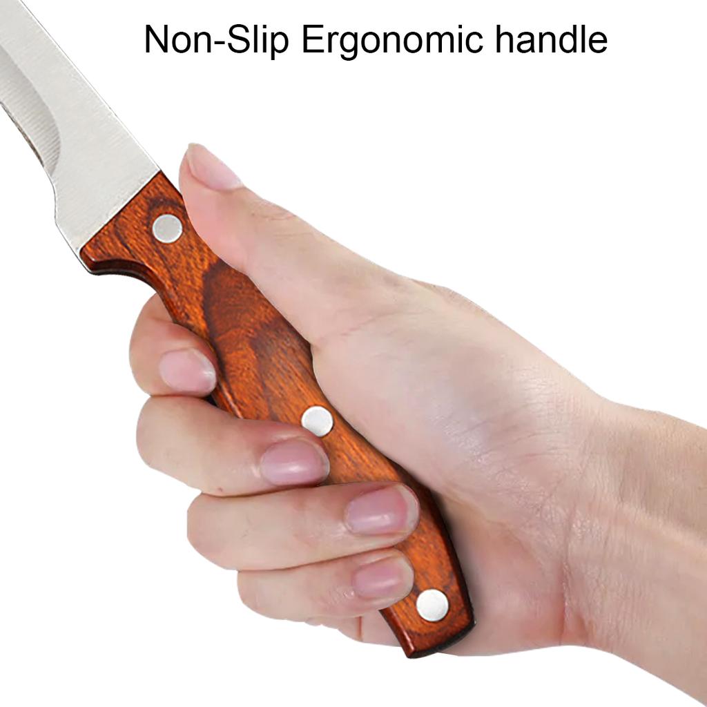 Stainless Steel Slaughter Multipurpose Knife Boning Knife Slicing Knife Fruit Knife