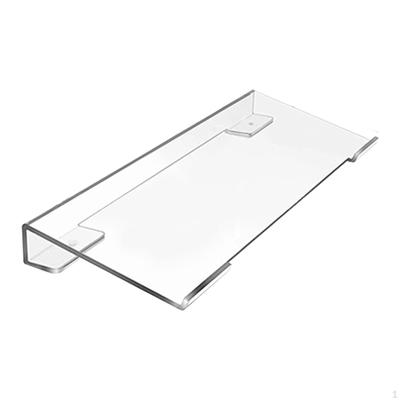 Tilted Computer Keyboard Stand, Tray Holder, Anti Slip Acrylic Lightweight PC