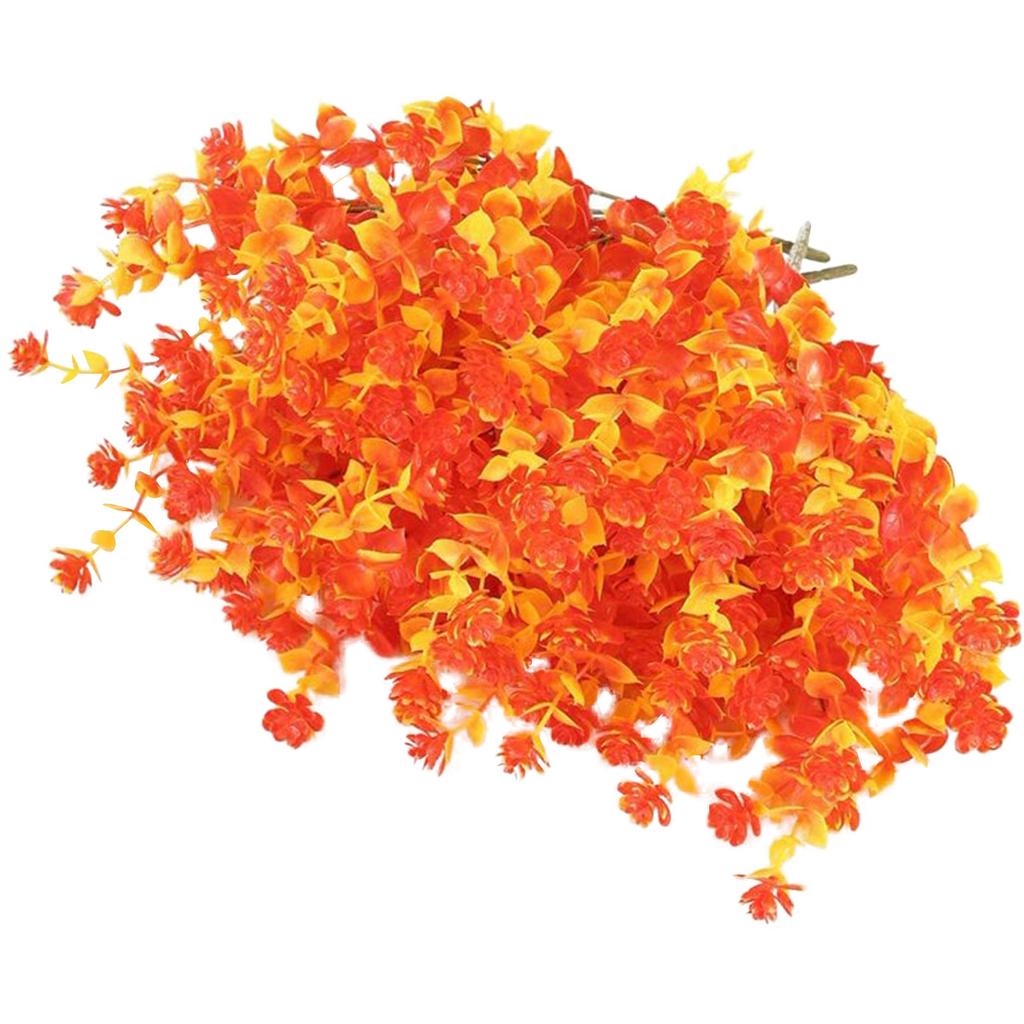 6pcs Artificial Silk Flowers 13.5in  For Home Kitchen Wedding Table Decoration