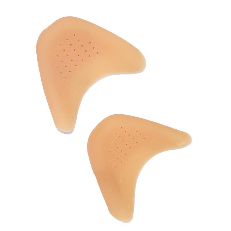 Silicone Toe protection Forefoot Pads Insoles Comfortable Shoe Pad Pain Relief Silicone Non-slip Shoe Insole for Women Foot Care