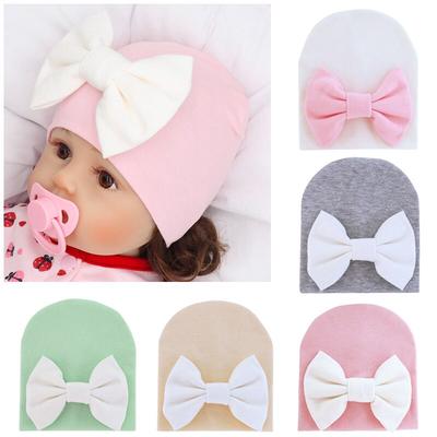 Baumwolle Baby Hut Neugeborenen Beanie Einfarbig Kleinkind Hüte Herbst Winter Säuglings Kappe Baby Beanie Für Jungen Mädchen Caps 0-6M