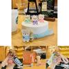 Adorable Resin Jelly Bear Keychain Unique Cartoon Figurine For Gifts And More