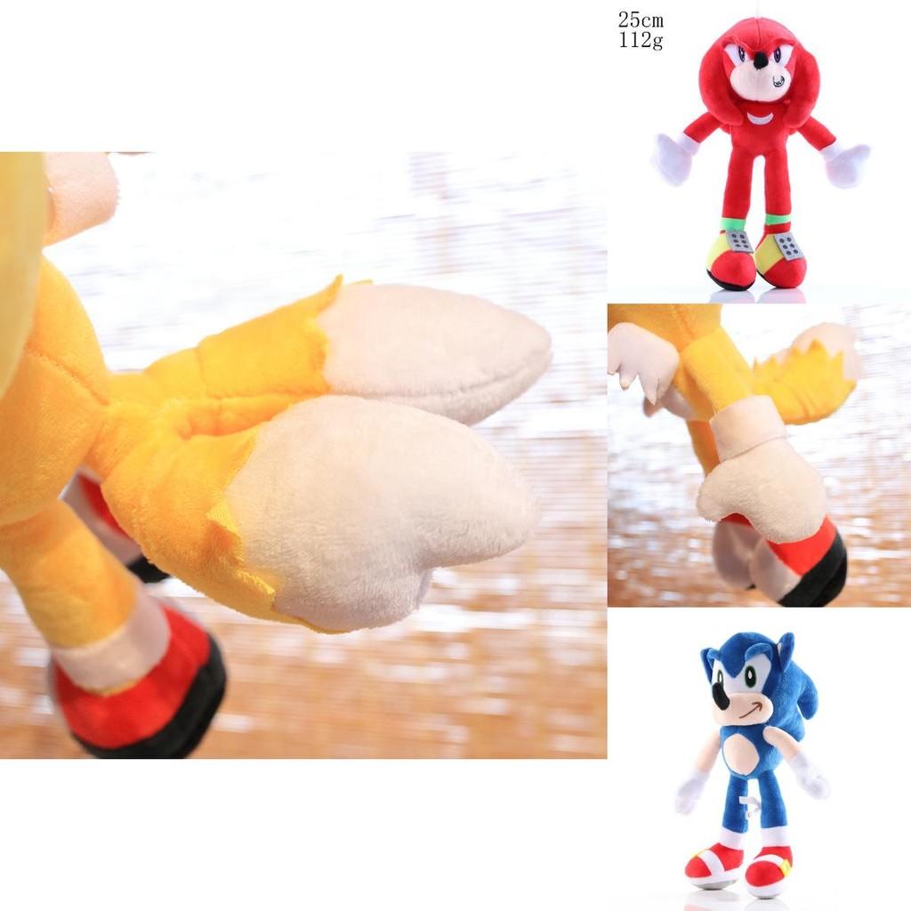 Adorable 28cm Sonic The Hedgehog Shadow Amy Rose Knuckle Tail Plush Toy For All Ages