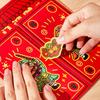 Lucky Red Envelopes Gold Foil Design New Year Blessing Money Packets Chinese Style Blessing Red Pockets Chinese Spring Festival