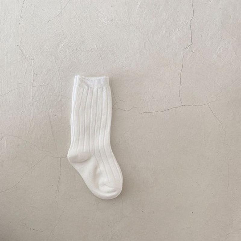 Children's Socks Spring Summer Thin Mesh Breathable Boys Girls Middle Tube Cotton Socks Black White Grey Student Sports Socks