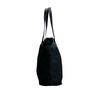 PRADA Triangle logo Tote Bag Nylon black Women Used