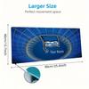 Hertha BSC Benutzerdefinierter Name Große Größe Mauspads Große Gaming Tischunterlage Rutschfest Laptop Tablet Großes Mauspads XXL Matte Mini-PC Spielmatte Mit Verriegeltem Rand