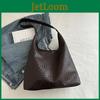 Trendy Street Style Pu Bucket Tote Bag Set Ideal For Daily Use With Magnetic Closure