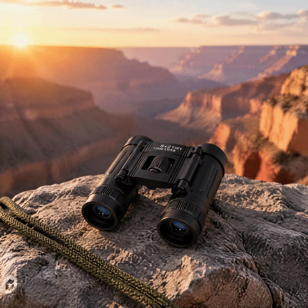 8X HD Zoom Binoculars BAK4 Portable Binocular Telescope Binoculars High Magnification Concert