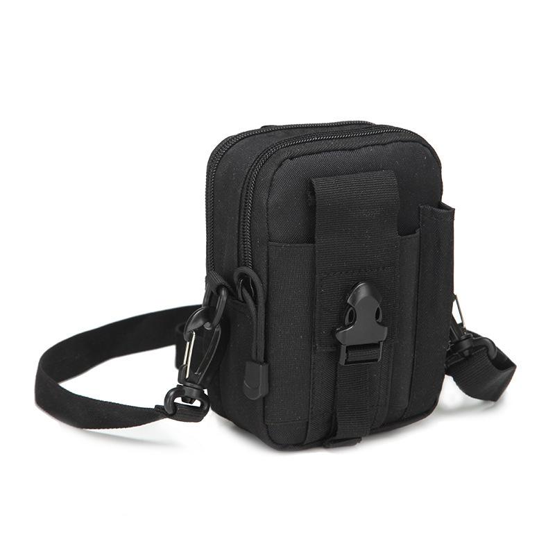 Men's Tactical Camouflage Waist Pack: Multi-Functional Outdoor Cycling Bag for Coins, Phone, and More