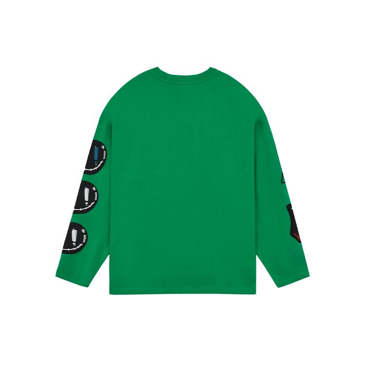 WE11DONE Sweatshirt Unisex Green WD-TT1-22-629-U-GR