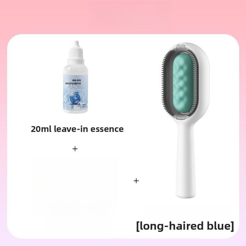 Dog Massage Comb Pet Cleaning Remove Hair Comb Cat Wipes Comb Sticky Dog Float Hair Cat Pet Beauty Gift Cotton Towel Essence