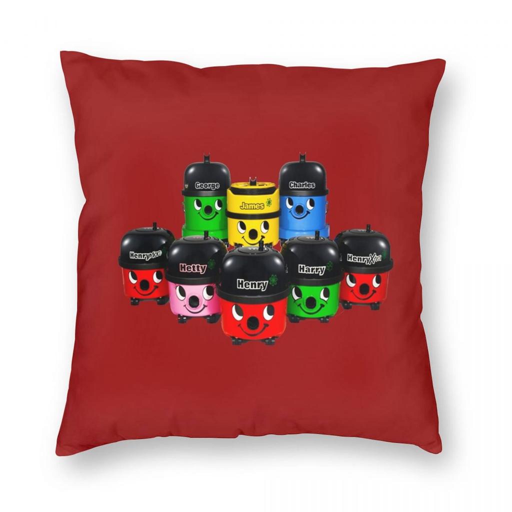 Cheap Henry Hoover And Friends Pillowcase Polyester Linen Velvet