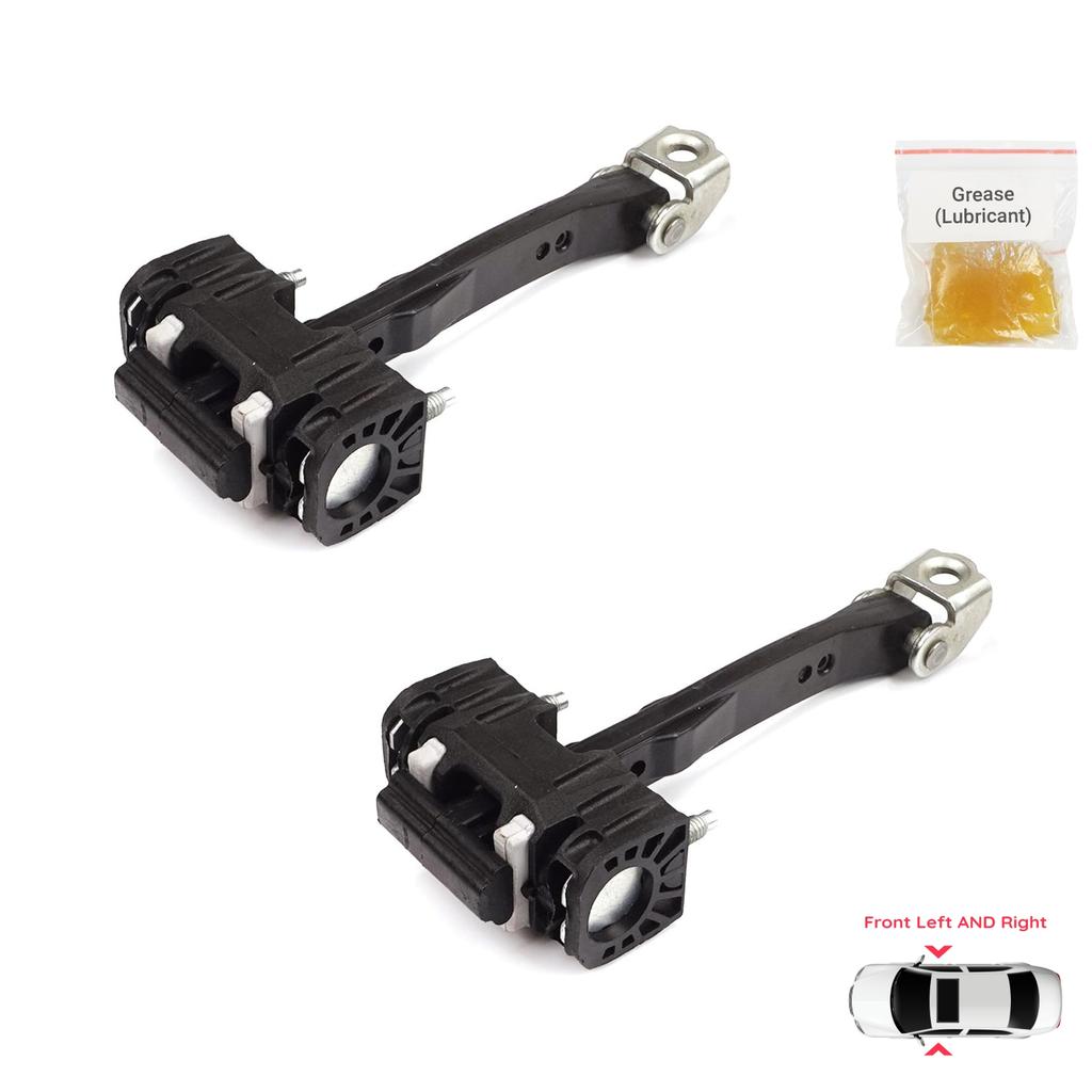 EDP950-1 2 Pieces Front Left AND Right Door Catch Hinge Brake Stop Check Strap Limiter for Peugeot 508 MK1 W23 8D 8E 2010-2018 4/5 Door 9686658480
