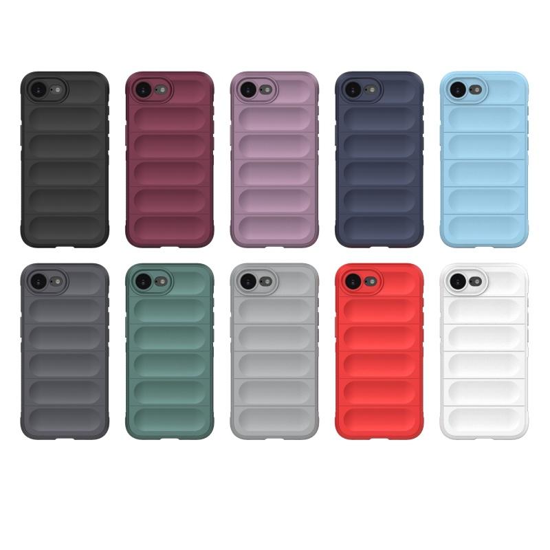 Für Cover iPhone 16e Hülle iPhone 16e Capas Stoßfeste Handy Bumper Rückseite Armor Linsenschutz Silikon Weich TPU Fundas iPhone 16e