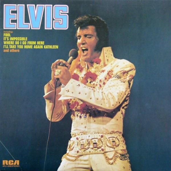 

LP Record ELVIS PRESLEY - Elvis APL10283A RCA Victor 1973 US Rock Used