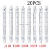 5/10/20 BUC J118 100W 200W 300W 400W R7S LED Tub de Sticlă Bec COB Putere Mare Lampă Porumb Înlocuiește Bec Halogen Vanzare en-gros