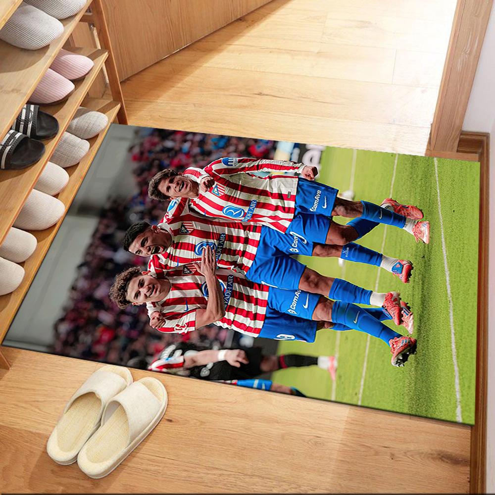 Atletico Madrid Floor Mat Perfect For Outdoor Hallway Living Rooms Kitchen Antislip Carpet Anime Office Decor Best For Christmas