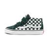 SK8 Reissue Mid Top Kids' Skateboarding Shoes Green White Children Aged 3 7 Years Old VN00018T8CA