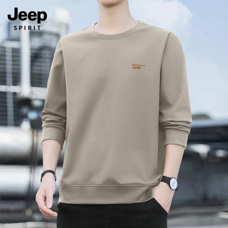 

JEEP SPIRIT Men s 2025 New Collection Pullover Sweatshirt L