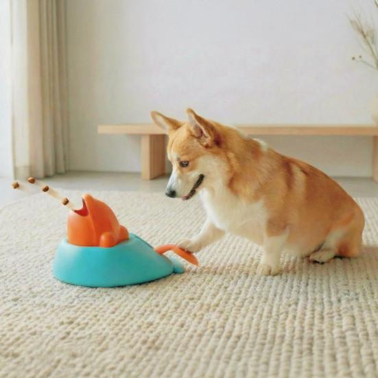 Interactive Cat Treat Launcher Pet Treat Dispenser Toy Pet Slow Feeder Puzzle Toy for Cats And Dogs Training Enrichment