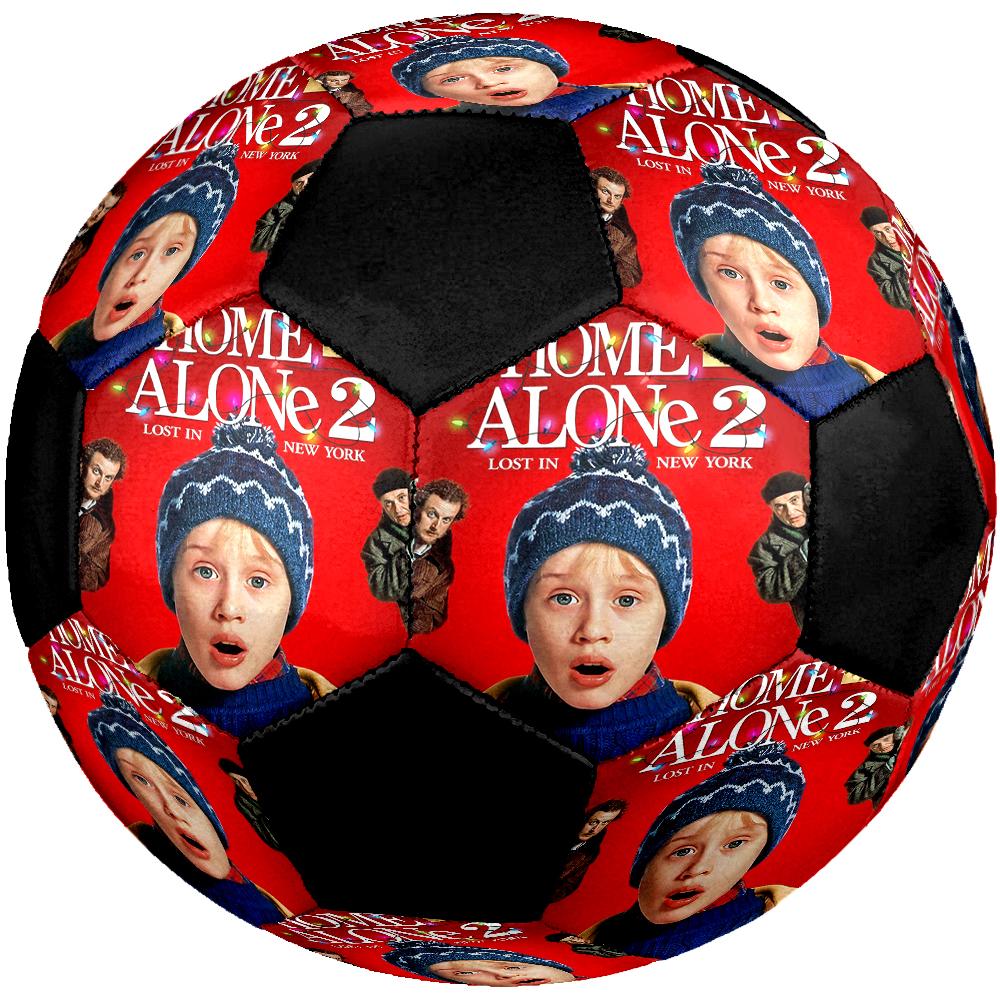 Home Alone Theme Size 5 Soccer Ball, Suitable for Both Indoor and Outdoor Matches, a Gift Suitable for Everyone.