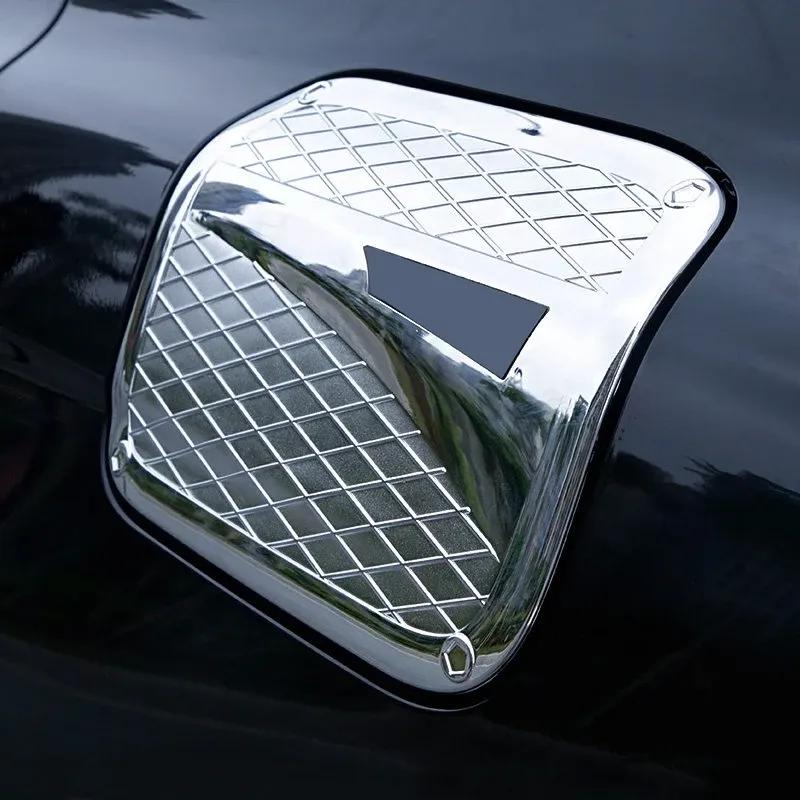 ABS Chrome Car Fuel Oil Gas Tank Cap Cover Trim Fit For Toyota Camry 70 XV70 2018-     Car Styling Accessories