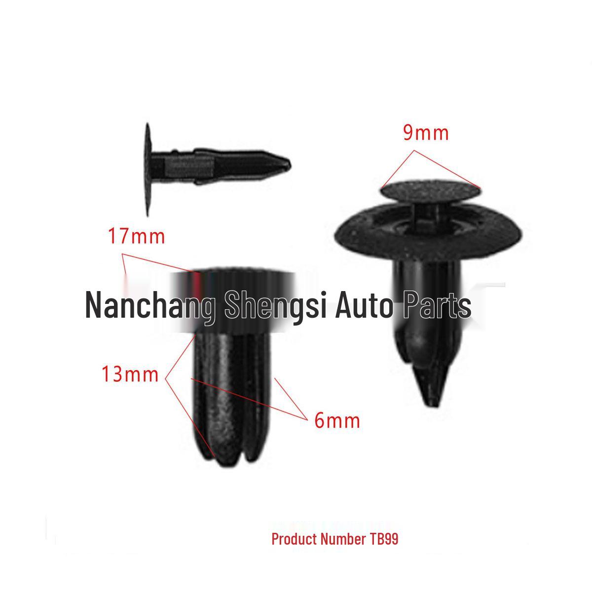 

Toyota Car Bumper Buckles: Camry, Crown, Reiz, Corolla, Vios, Vitz 10000