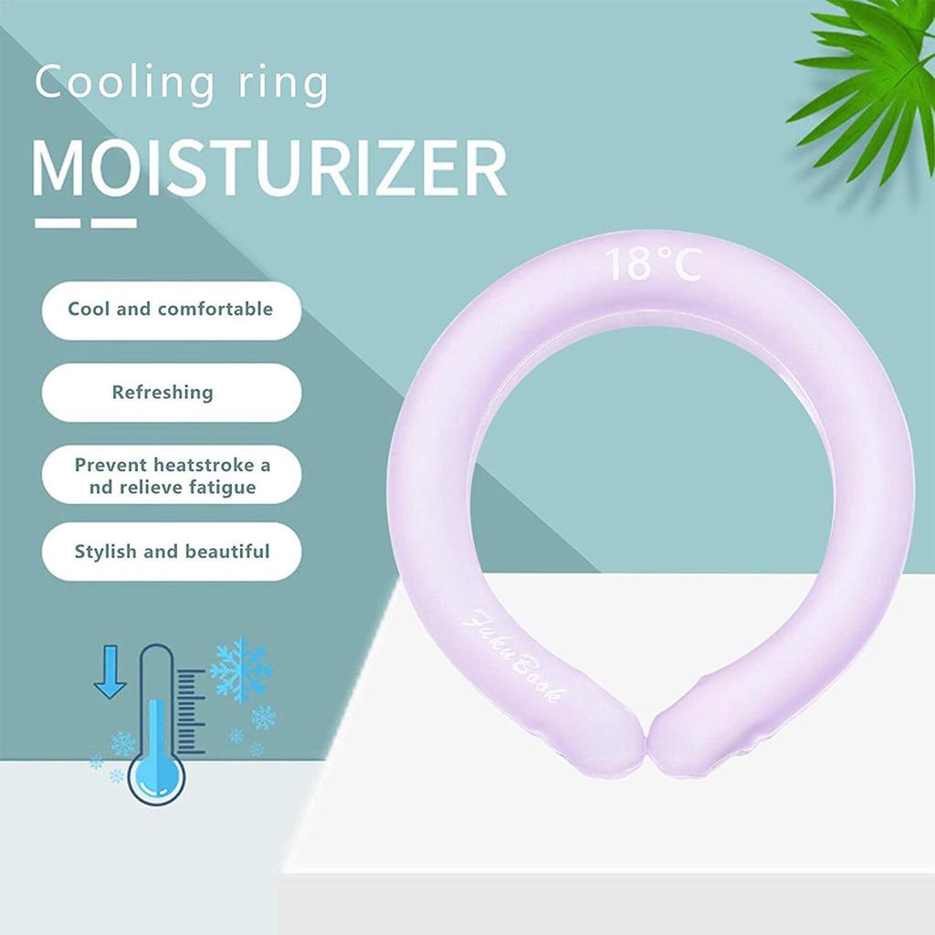 Neck  Tube, Neck Cooler for Summer Outdoor Sports, Reusable Neck  Wrap, Neck Wearable Gel Ice Pack,100ml , One Size