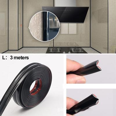 Corner Protection Strip 3 Meters*2cm Wall Corner Decor Strip Waterproof Long-lasting Seamless Transition Soft And Flexible