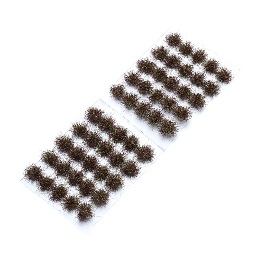 Micro Landscape Artificial Grass Tufts Miniature Grass Bushes Plant Cluster Simulation Model