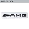 Car Logo Aluminium Sticker Decals Trunk Badge Decorative Accessories For Mercedes Benz AMG GLE GLS CLA CLE GLC CLS GLA W223 W213