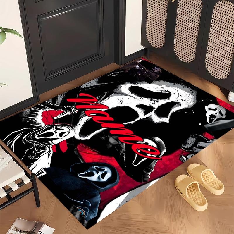 Horror Scream (1) Personalized name Office Carpet Stylish Decor for Living Room Bedroom Kitchen