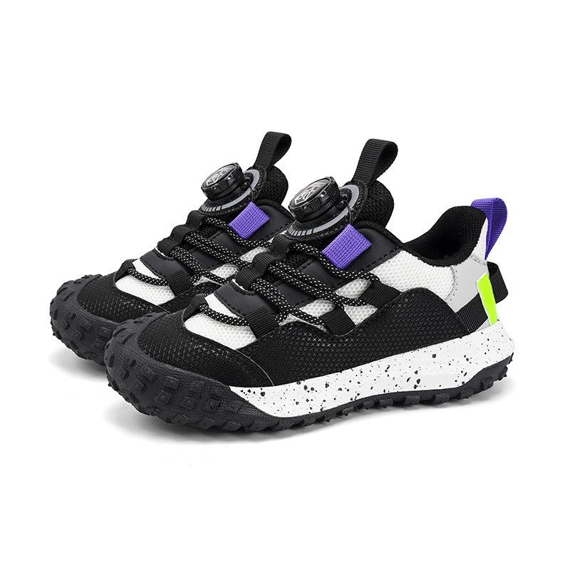 Boys 2025 shoes classmates new mesh breathable children outdoor middle and older children non-slip sports shoes running shoes