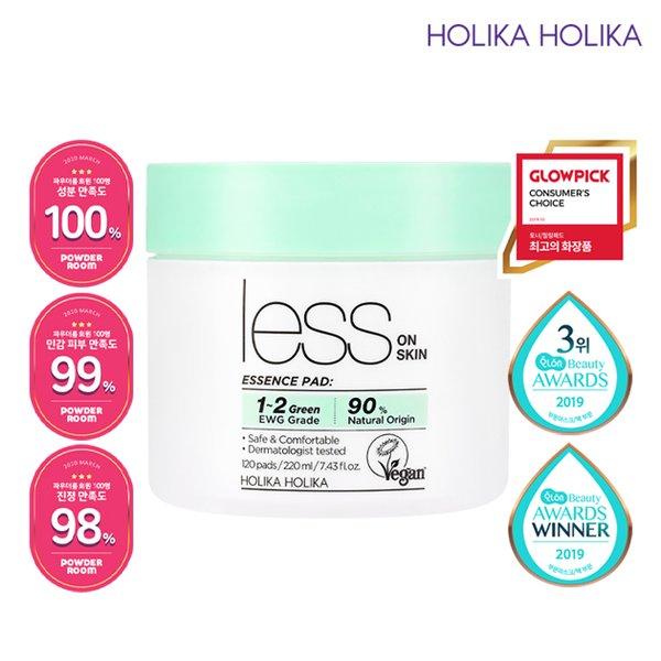 

Holika Holika Less On Skin Essence Pad, большая емкость, 120 листов (Только онлайн)