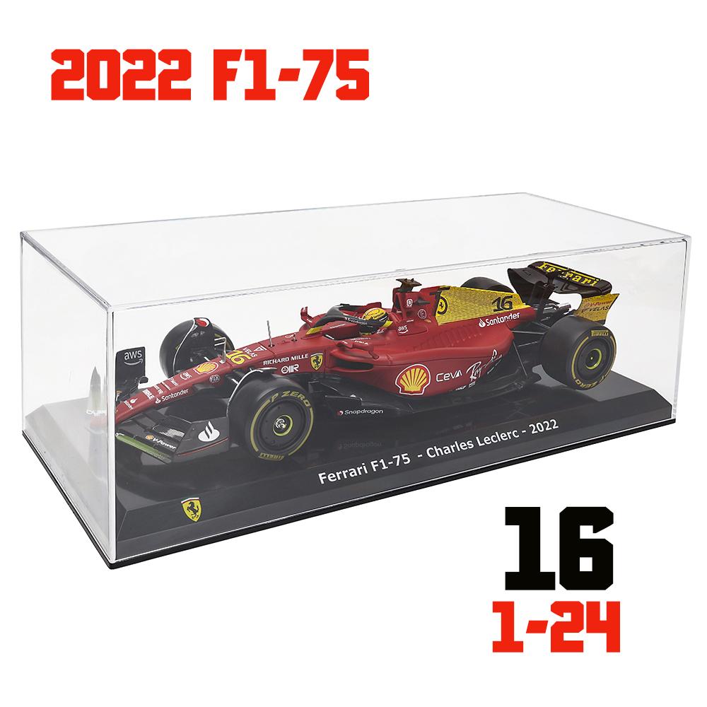 ABAJ1 Bburago 1:24 F1 serie various style 2022~2025 Ferrari SF23 16#Leclerc 55#Sainz Simulation Alloy Car Model Crafts Decoration