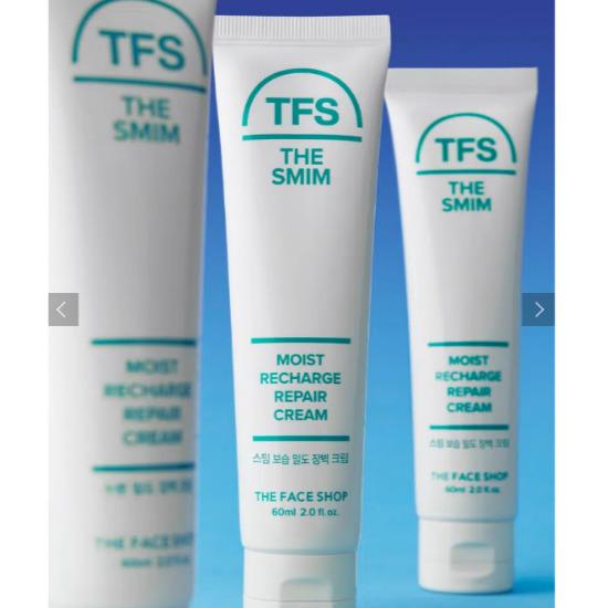

The Face Shop The Smim Moist Recharge Repair Cream Barrier Strengthening Moisturizer 60ml