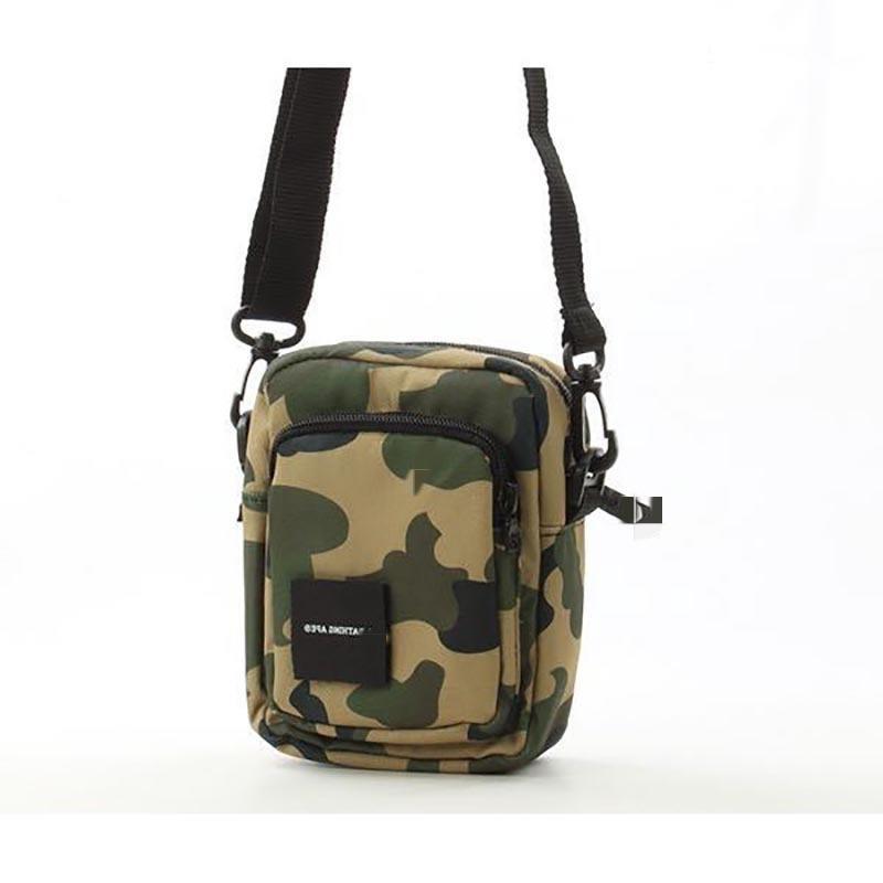 Japansk Kamuflasje Digitaltrykk Crossbody-veske - Hip Hop-stil