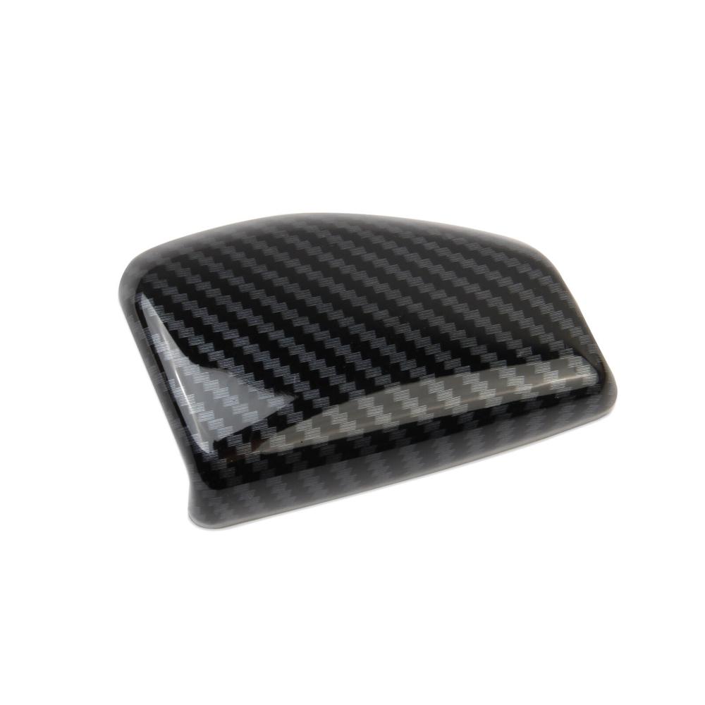 Carbon Fiber Look Gear Shift Lever Head Trim Cover For Hyundai Santa Cruz 22-25