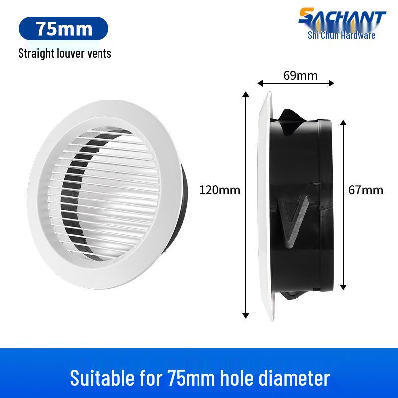 Adjustable ABS Round Vent for Central Air Conditioning