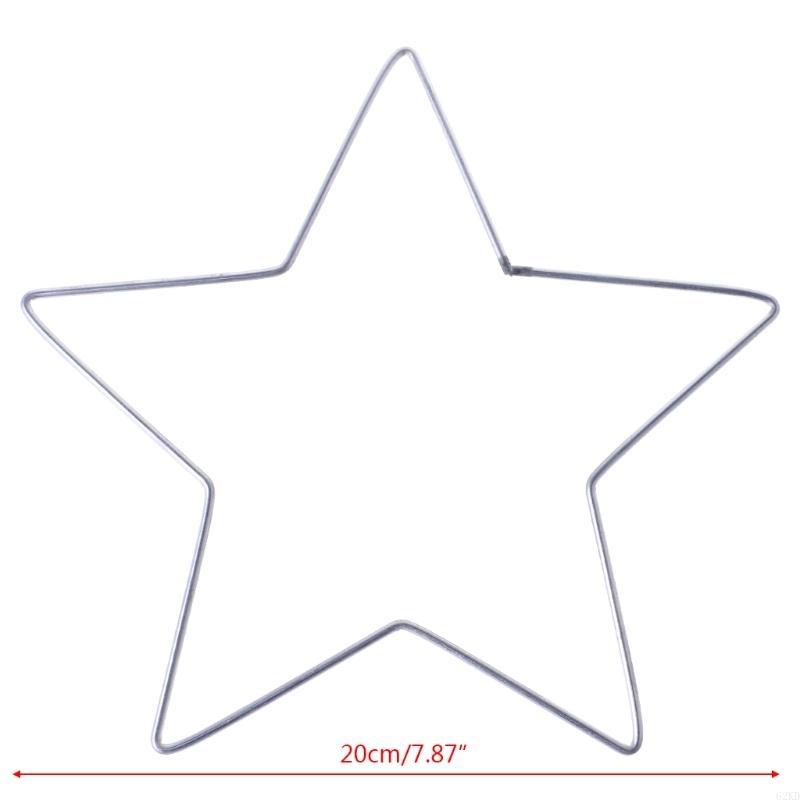 62KD Star Dream Catcher Ring Macrame Engagement Wedding Flower Arrangement