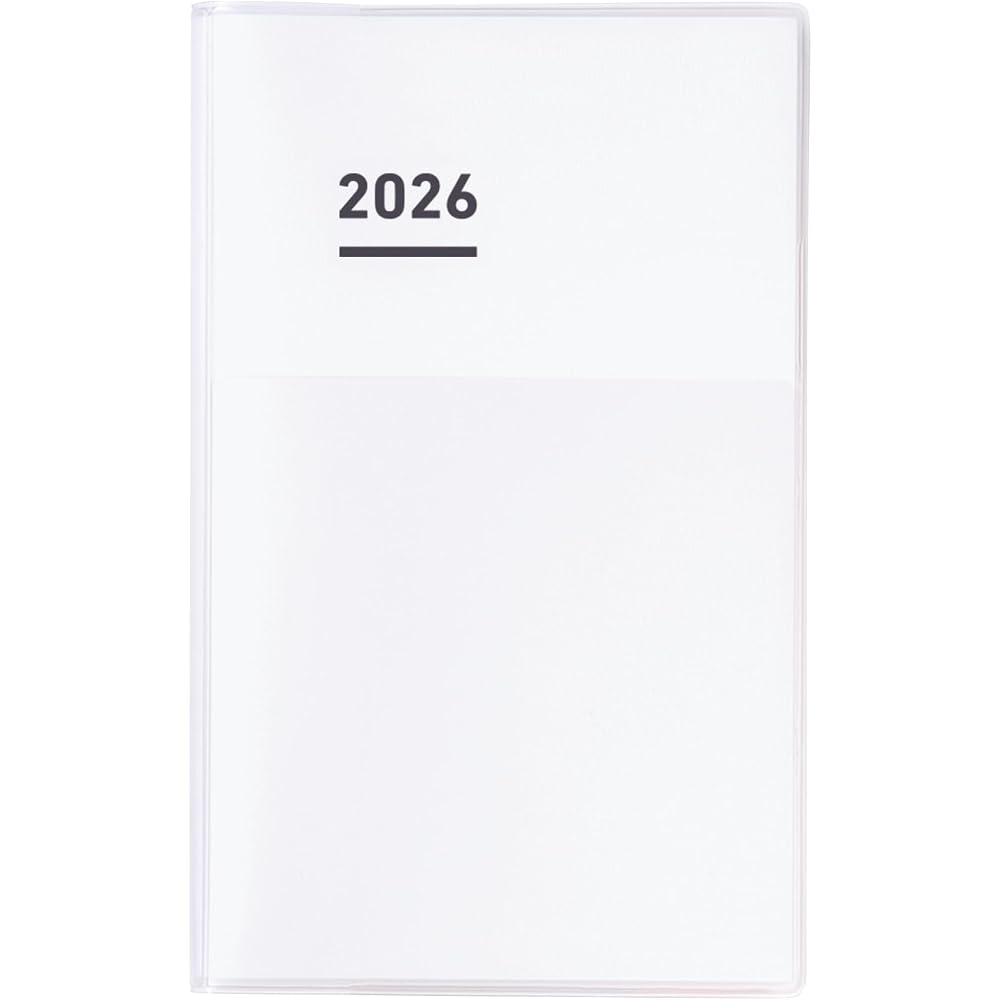 Kokuyojibun Notebook DIARY Notebook 2026 Monthly Weekly A5 Slim White Ni-JCD1W-26 Starting In Nov...